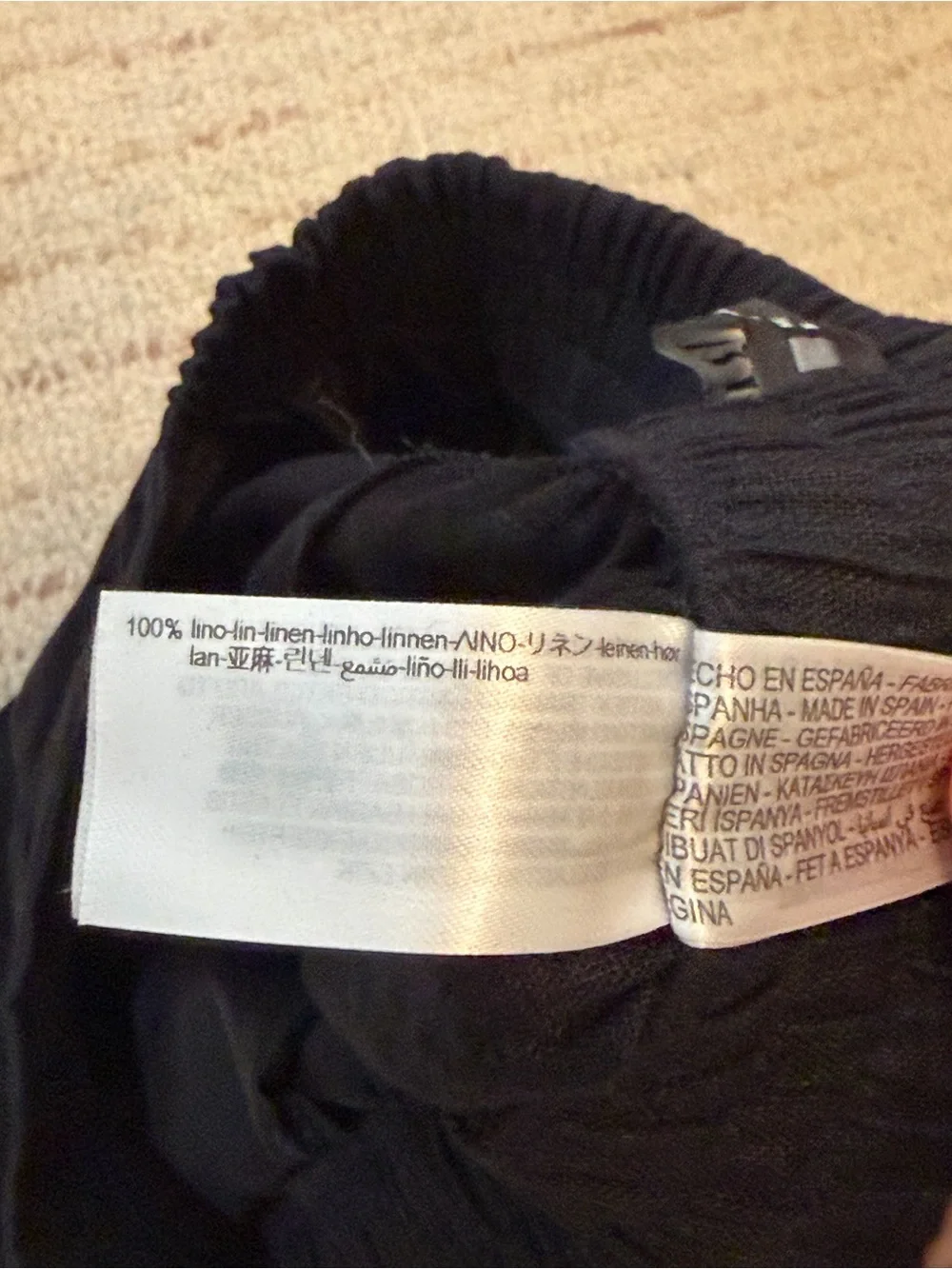 Zara Sheer linen pants